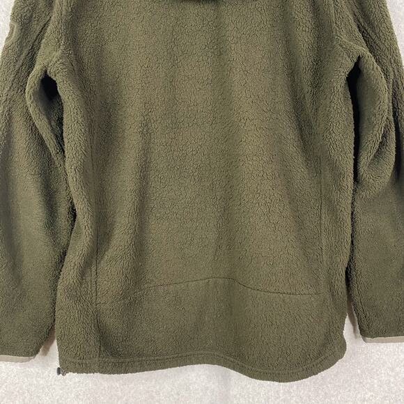 KUHL Hoodie Mens XL Dark Green Synkro Fleece 1/4 Zip Pullover - Picture 7 of 9